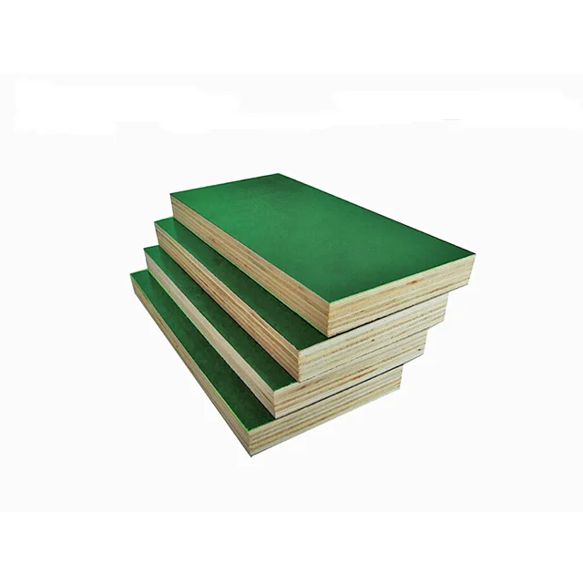PP Plastic Plywood for Construction Green Plastic Film Faced Shuttering Plywood