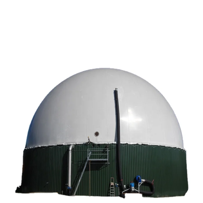 Стеклянный резервуар для ферментации метана