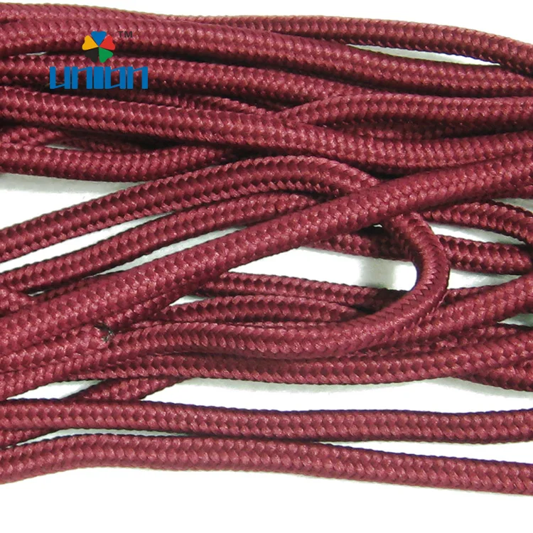 Wholesale colored double braided 6mm polyester rope for paper bag
