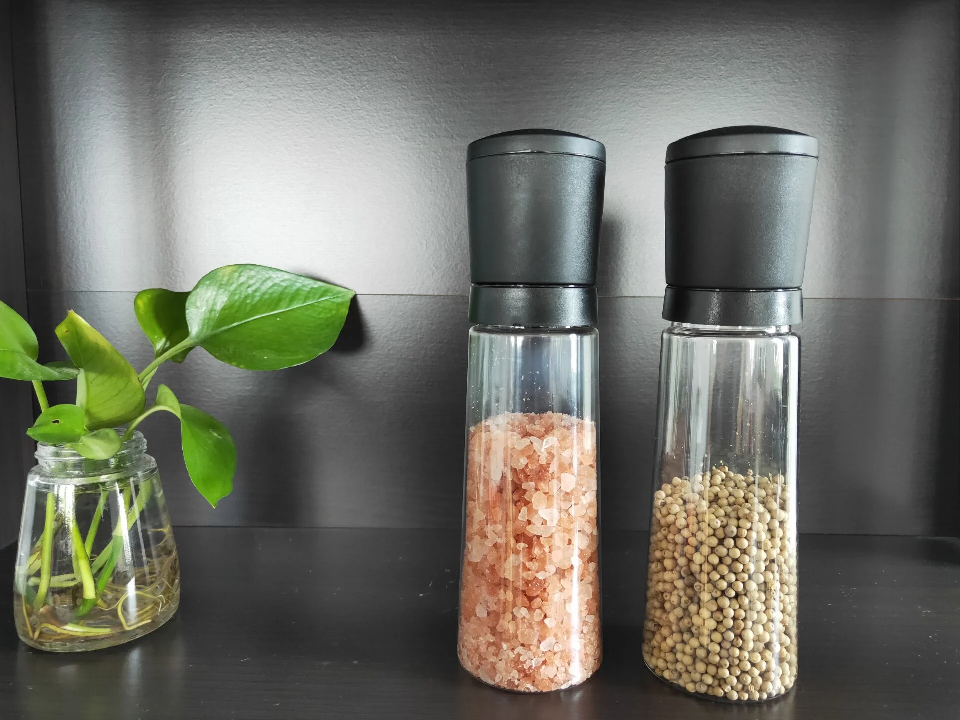 BBQ Cooking Frying Disposable Salt Mills Plastic Spice Grinder Pepper Mill