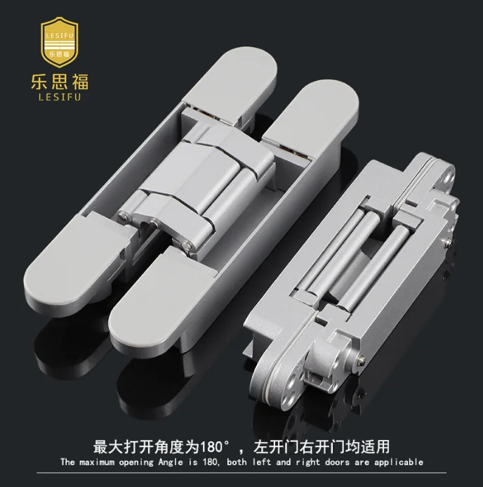 zinc alloy hidden door hinges invisible hinges concealed hinge for wood door