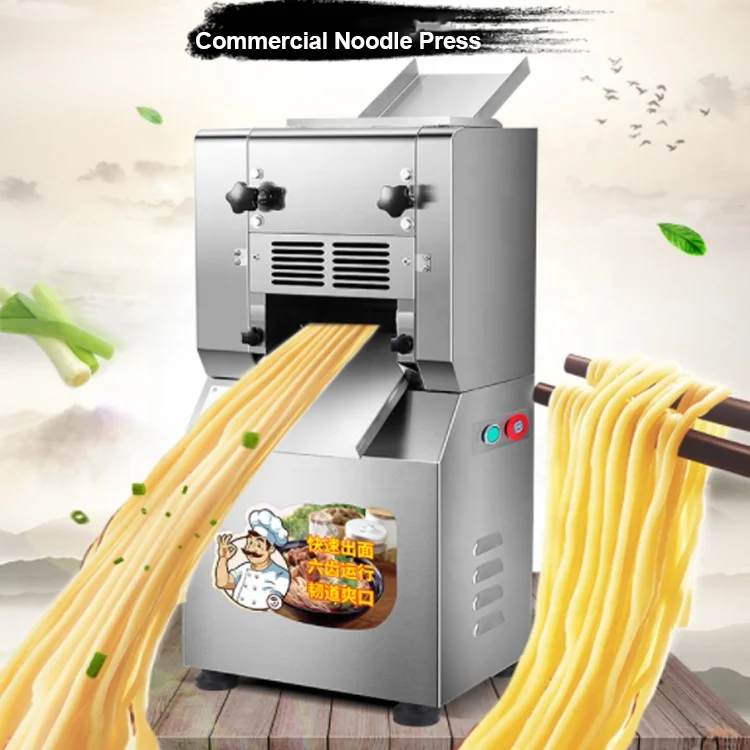 Commercial Dough Pressing Cutting Electric Pasta Noodle Making Machine