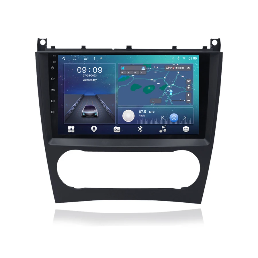 LT LUNTUO Android 13 Gps Car Multimedia Player Dvr Fm Dsp Car Radio For Mercedes/benz W203 W209 W219 W169 A160 C180 C200 C230