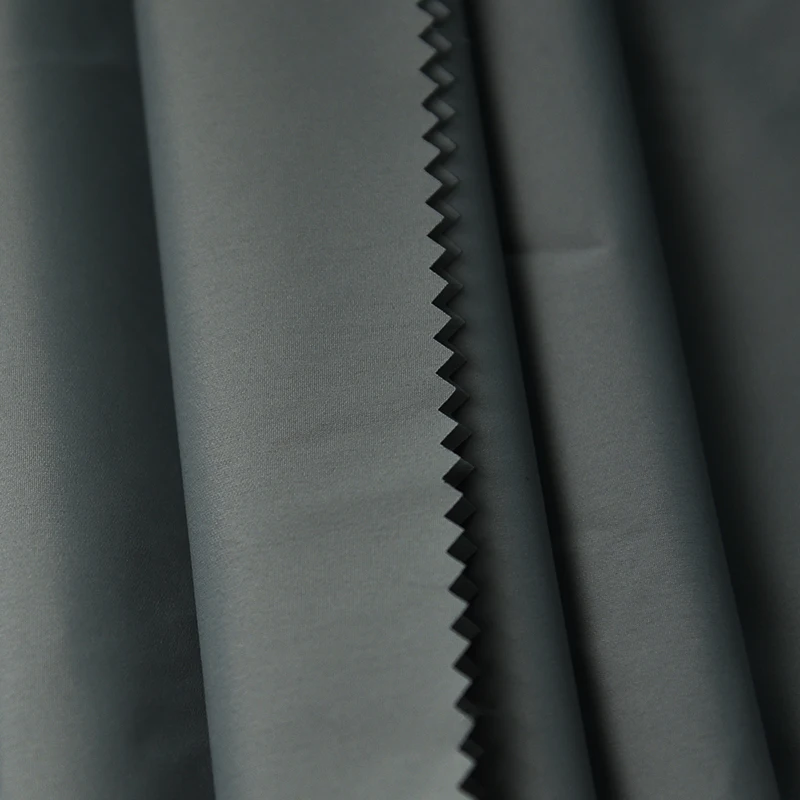 
94% Nylon 6% Spandex Elastic Plain Ripstop Plain Skin Coat Downproof Quick Dry Light Fabric 