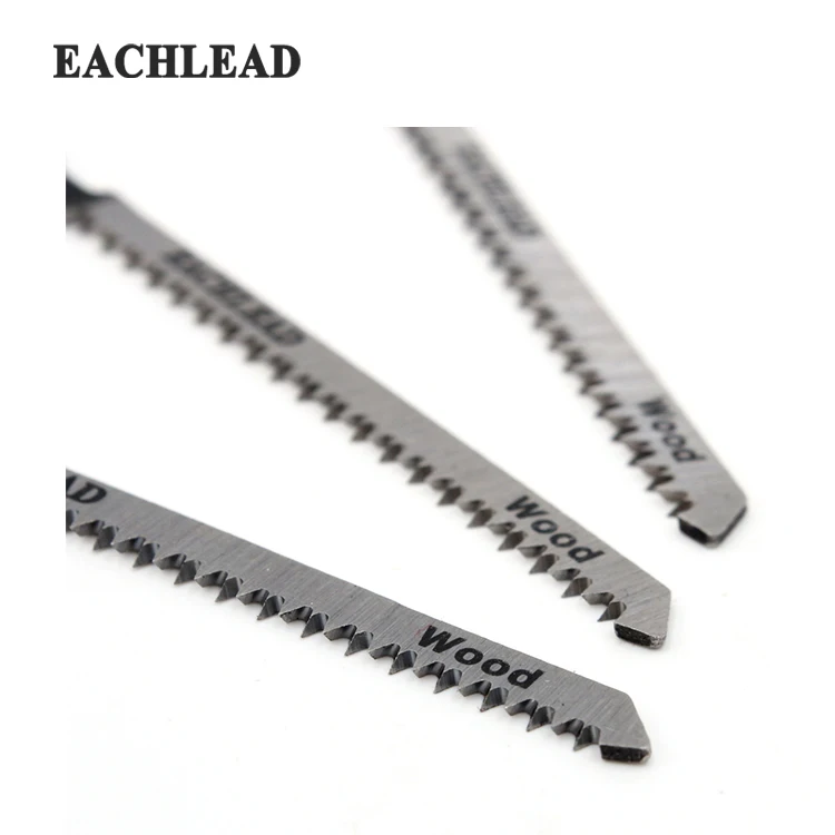 Electric jig saw accessories Jig saw blades T-shank Code T101AO  HCS  Tooth distance 18Tpi  Fast clean Curve Cutting Hardwood