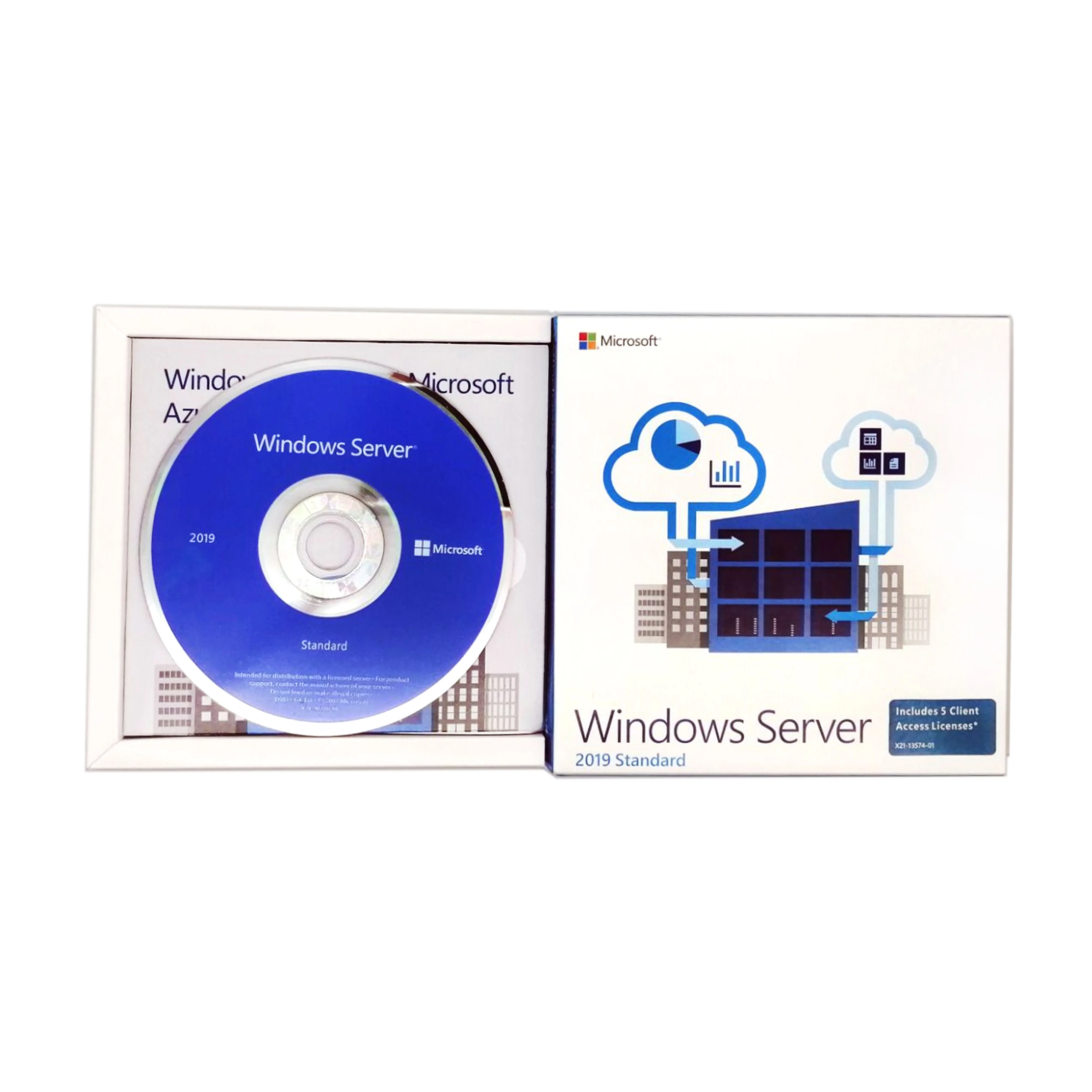 hot sell software server standard 2019 DVD full box