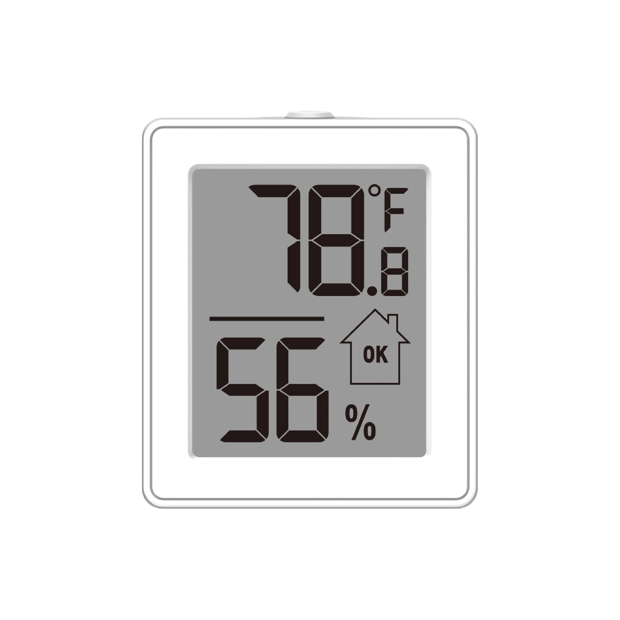 Personal Home Digital Indoor Outdoor Thermometer Weather Forecast Station with Atomic Clock