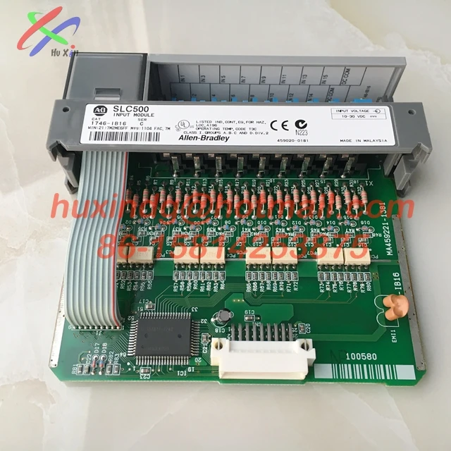 AB Module SLC500 CAT 1746-IB16 INPUT MODULE A B AllenBradley INPUT DC-SINK control module 459020-0181 MA459221-1381