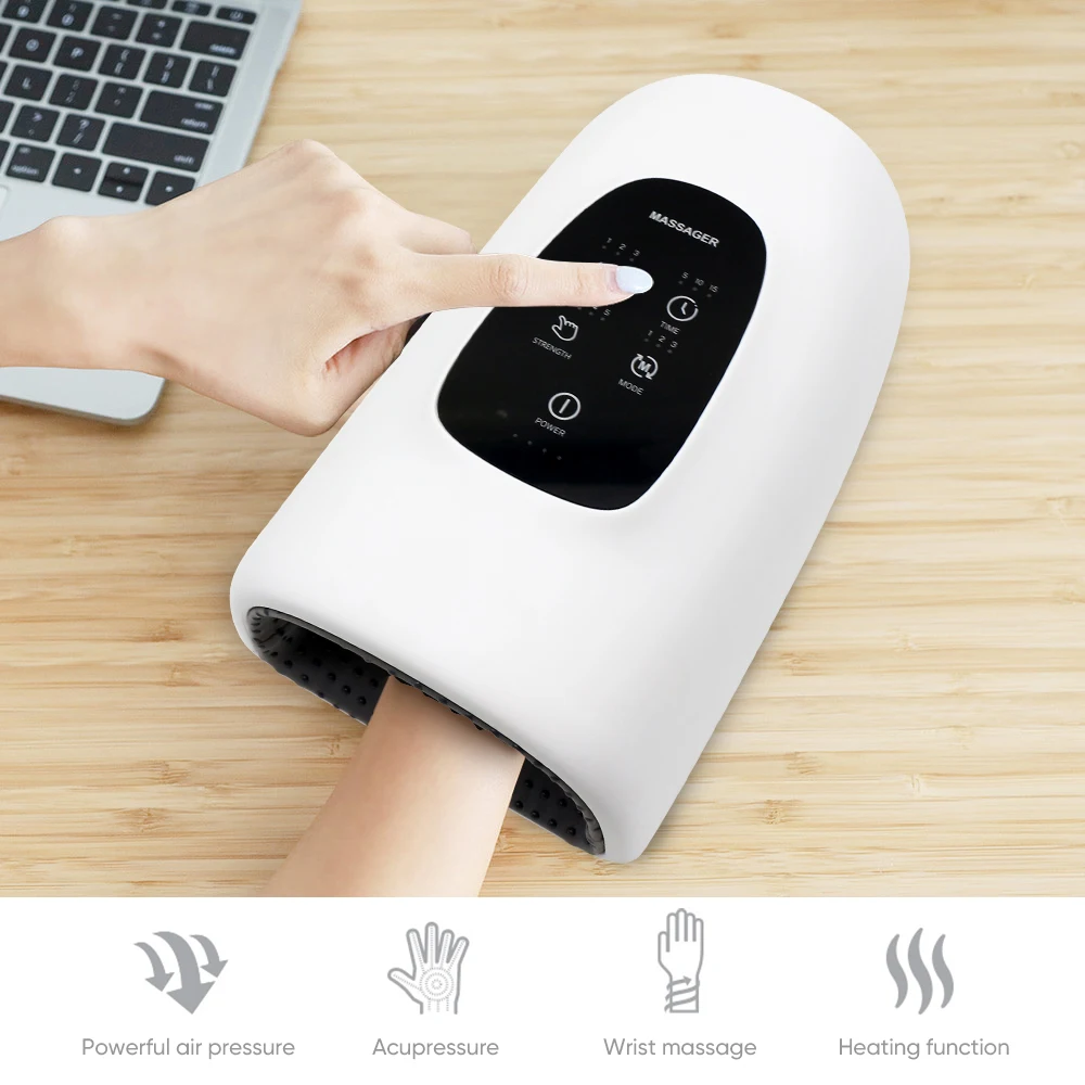 Oem Odm Cool Hand Massager Electrique Magique Artritis Massaggiatore Manuale La Mano Inalambrico Masajeador De Manos