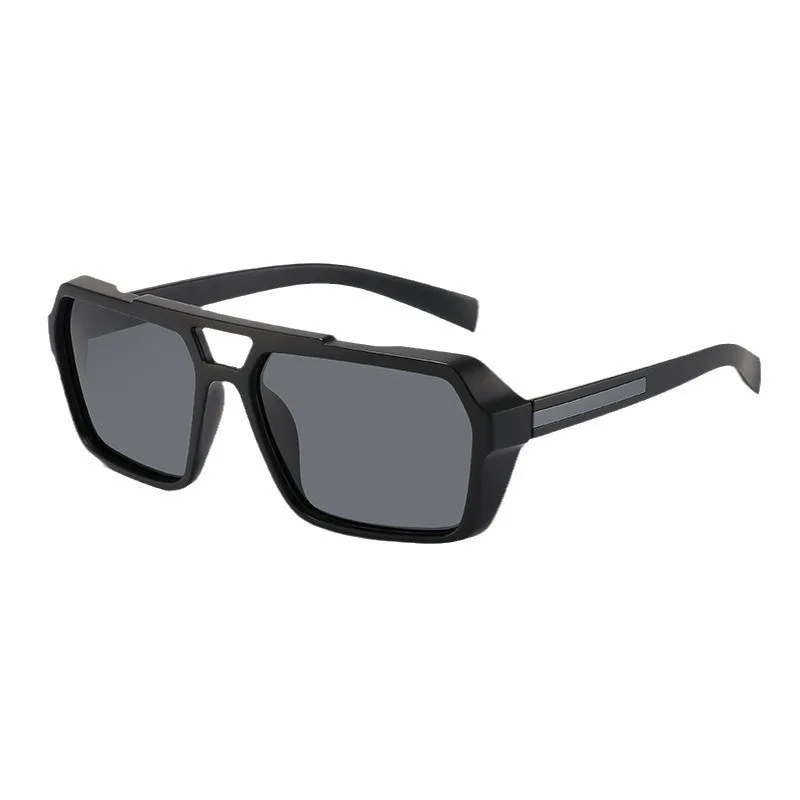 2024 Promotion Luxury Square Polarized Sunglasses for Men and Women Customizable Designer UV400 Pilot Style Eyewear