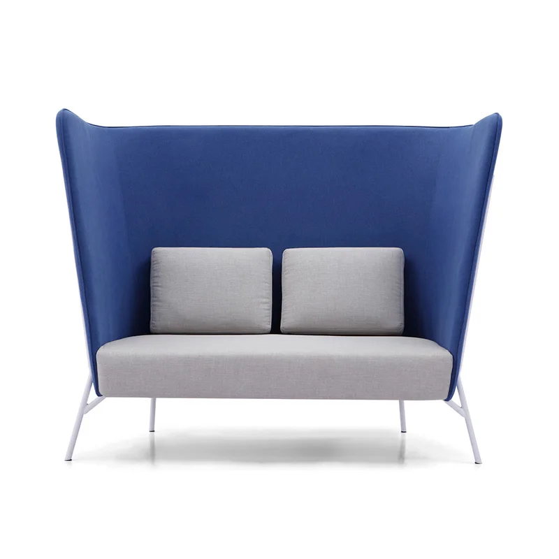 FLYA Commercial Office Furniture Hotel Library Coffee Shop Carrel Public Area Meeting High Back Sofa