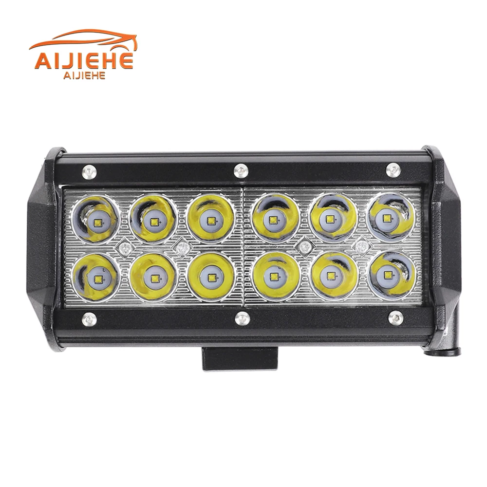 Factory Direct Car Motorbike 36w Waterproof Striplight Strobe Slim Led Bar Light