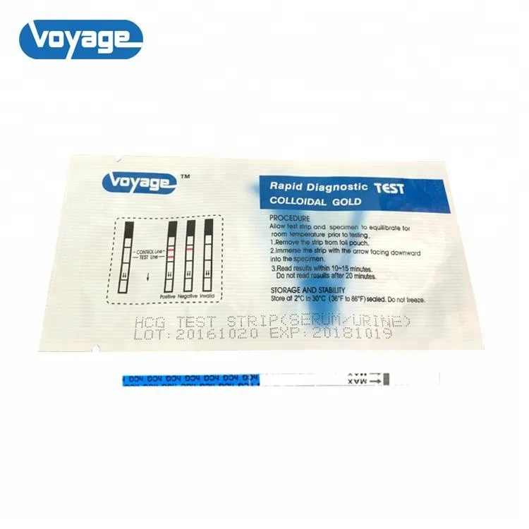 
Women Early Urine Pregnancy Test Strip for Home Test 