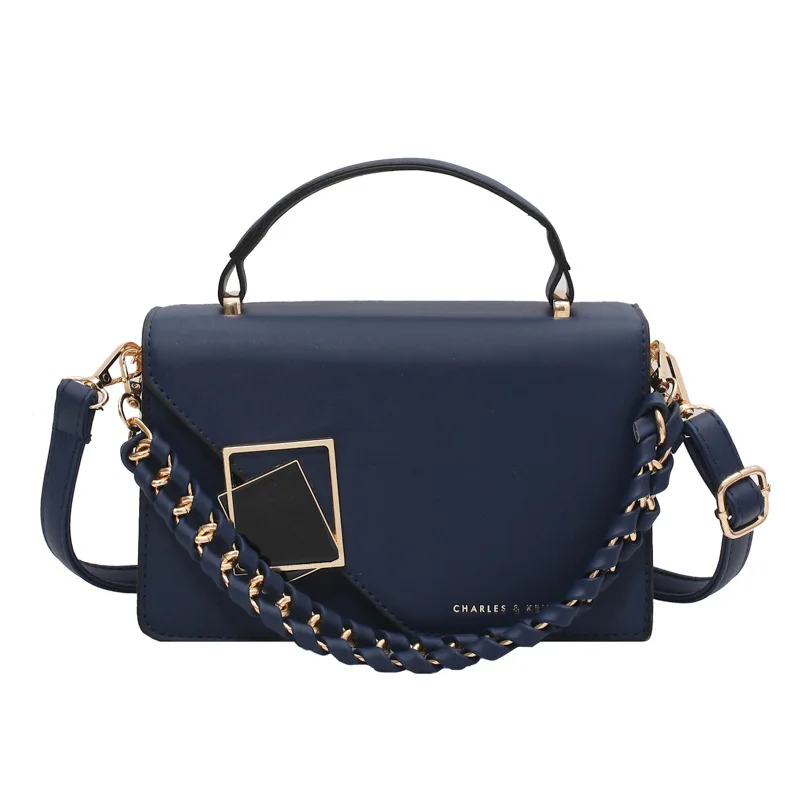 2023 fashion square bags women handbags PU leather large capacity ladies shoulder bag high quality ladies messenger bags