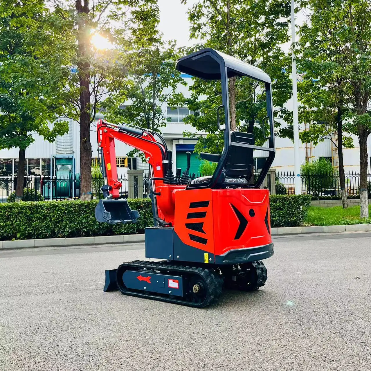 Excavators Machine Automation Hydraulic Mini Small Micro Crawler Bagger Digger Mini Compact Excavator