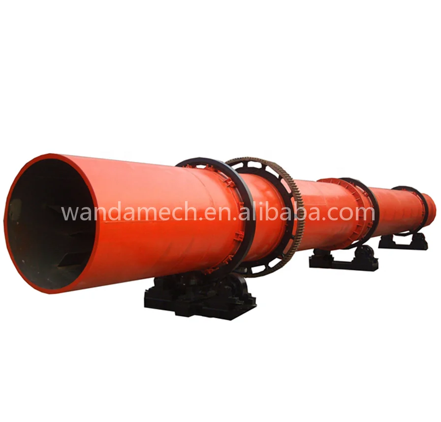 poultry dung chicken manure rotary dryer for fertilizer line