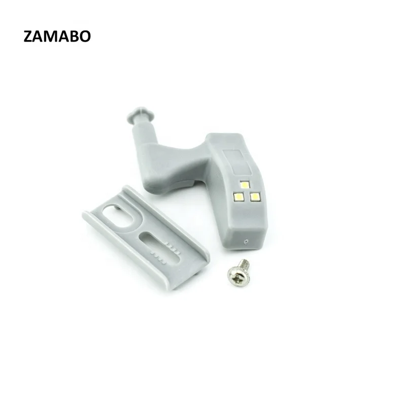 Universal LED Light for Kitchen & Wardrobe Door Hinge Inner Closet Armario Lamp without Battery Sensor Easy Installation