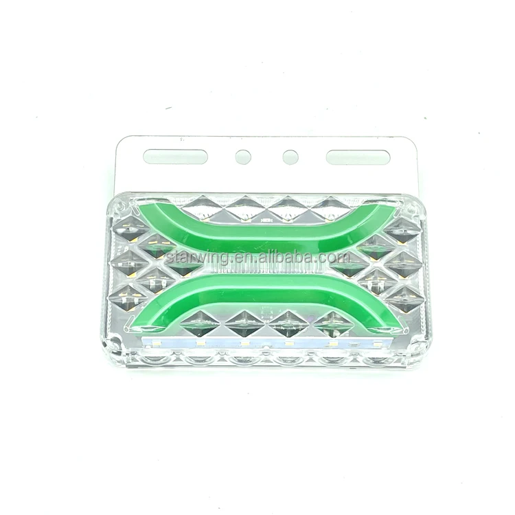 HYBD006 best price 6led waterproof side signal lamp clearance indicator for car truck trailer truck 12V/24V light 5 colors