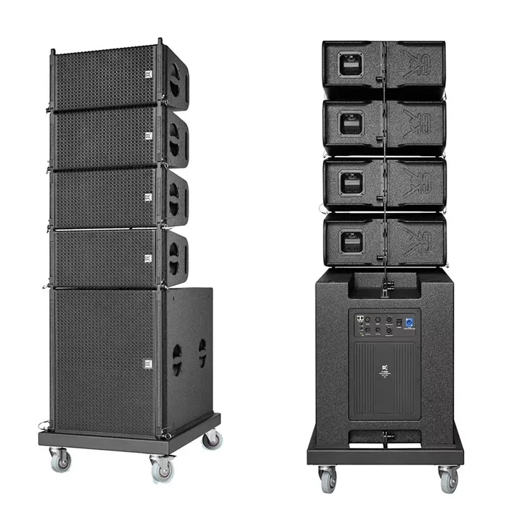 High Power Active Speaker 8 Inch Two-way Line Array Speakers Box