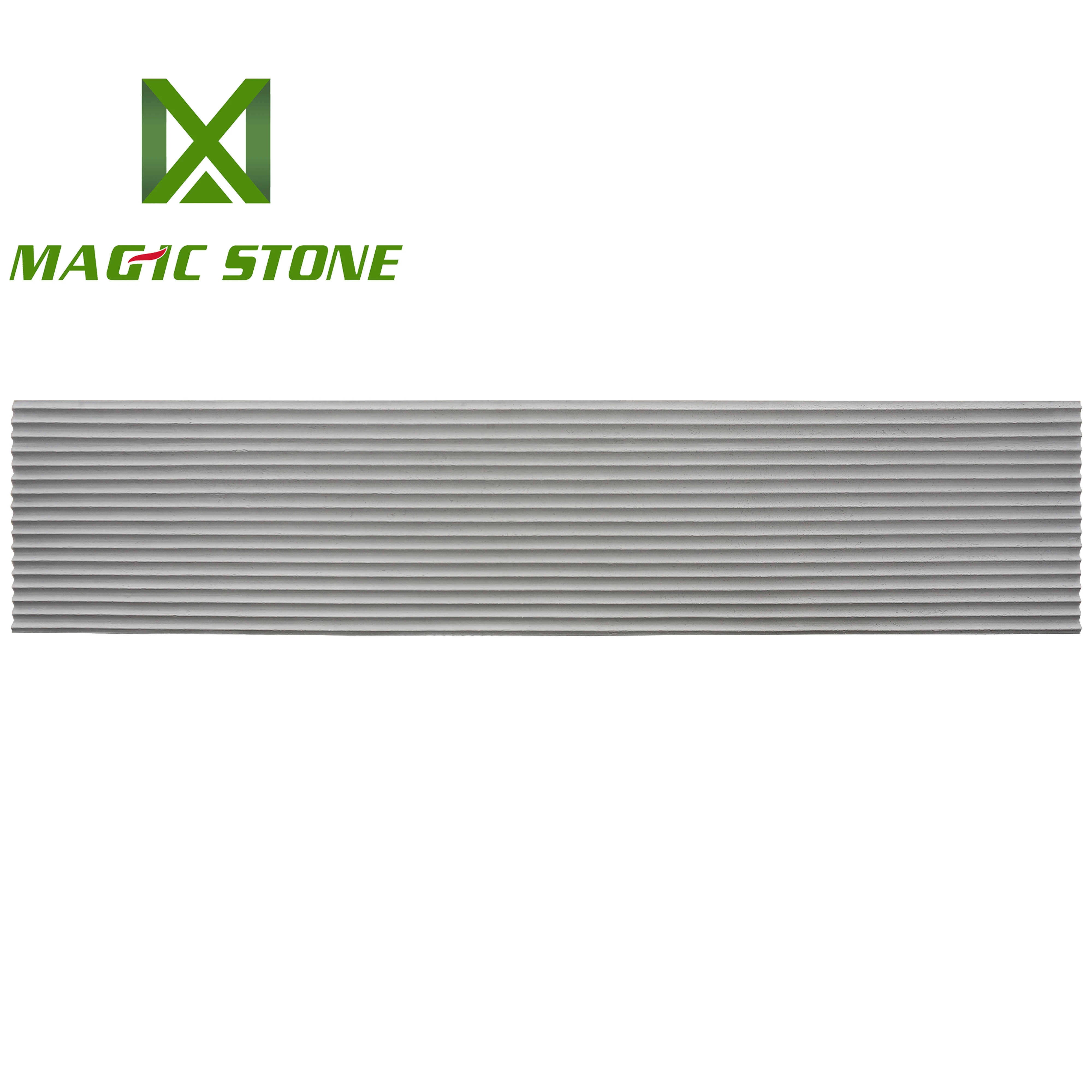 Green Artificial Magic Stone Ripple Board  MCM Ceramic  Tiles for Interior  and Exterior Wall Cladding