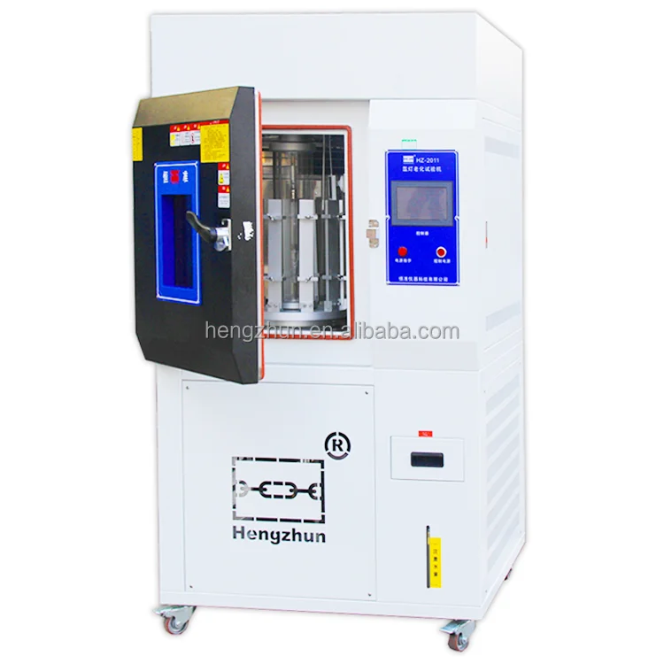 DIN EN 513 and JIS K 7350-2 Standards Plastic and Rubber Temperature Humidity Xenon Lamp Aging Tester Equipment Supplier