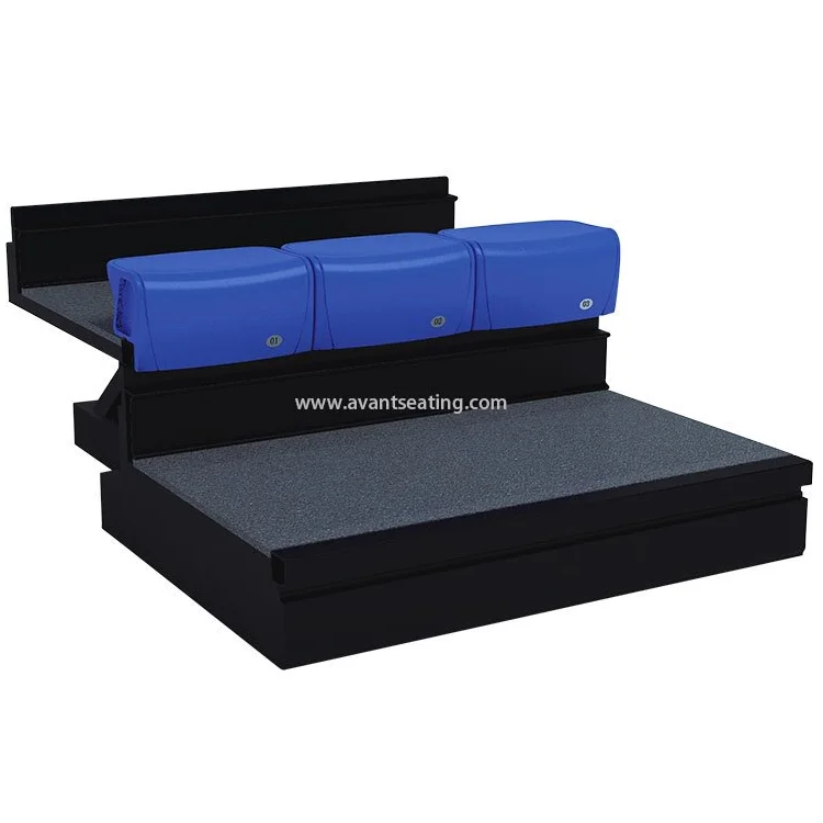 Avant Automatic Folding Seating retractable Grandstand System telescopic Bleacher for Sport