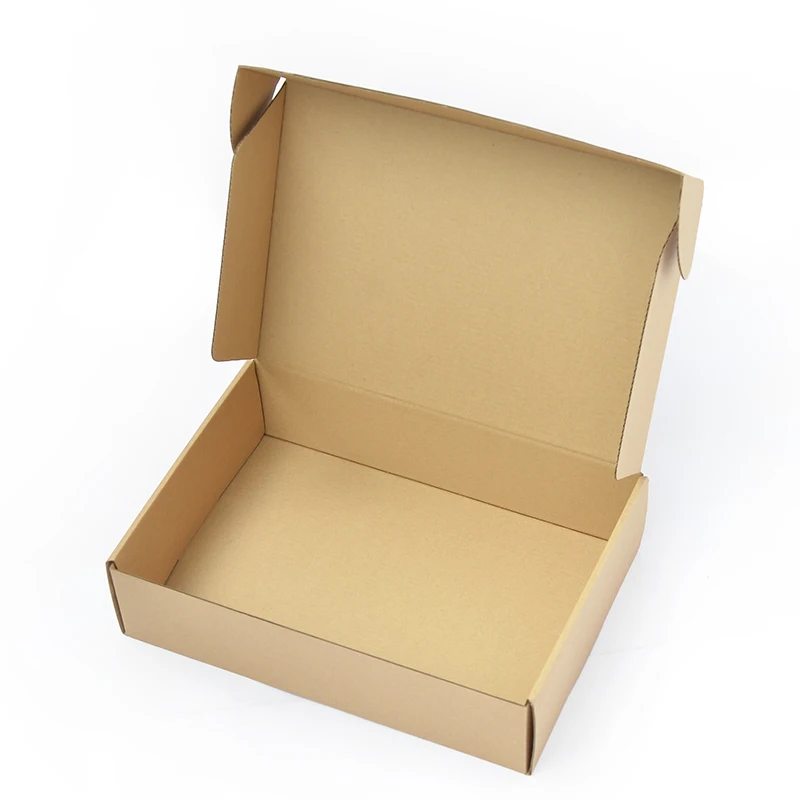 Recycled beauty cosmetics packaging mail box mailer shipping boxes with custom logo