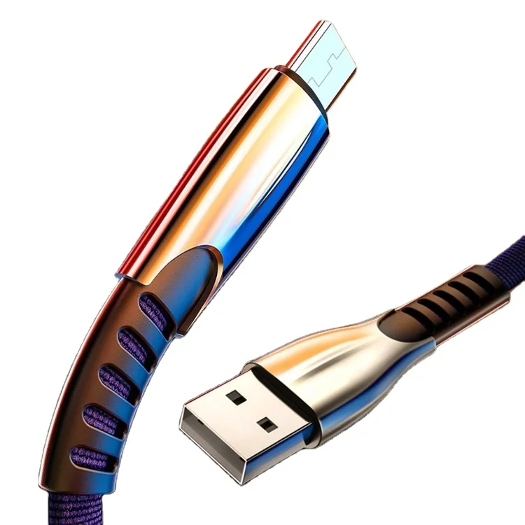 
Micro USB Cable 3A Fast Charging USB Sync Data Mobile Phone Adapter Charger Cable For Samsung Xiaomi Sony HTC LG Android Cables 