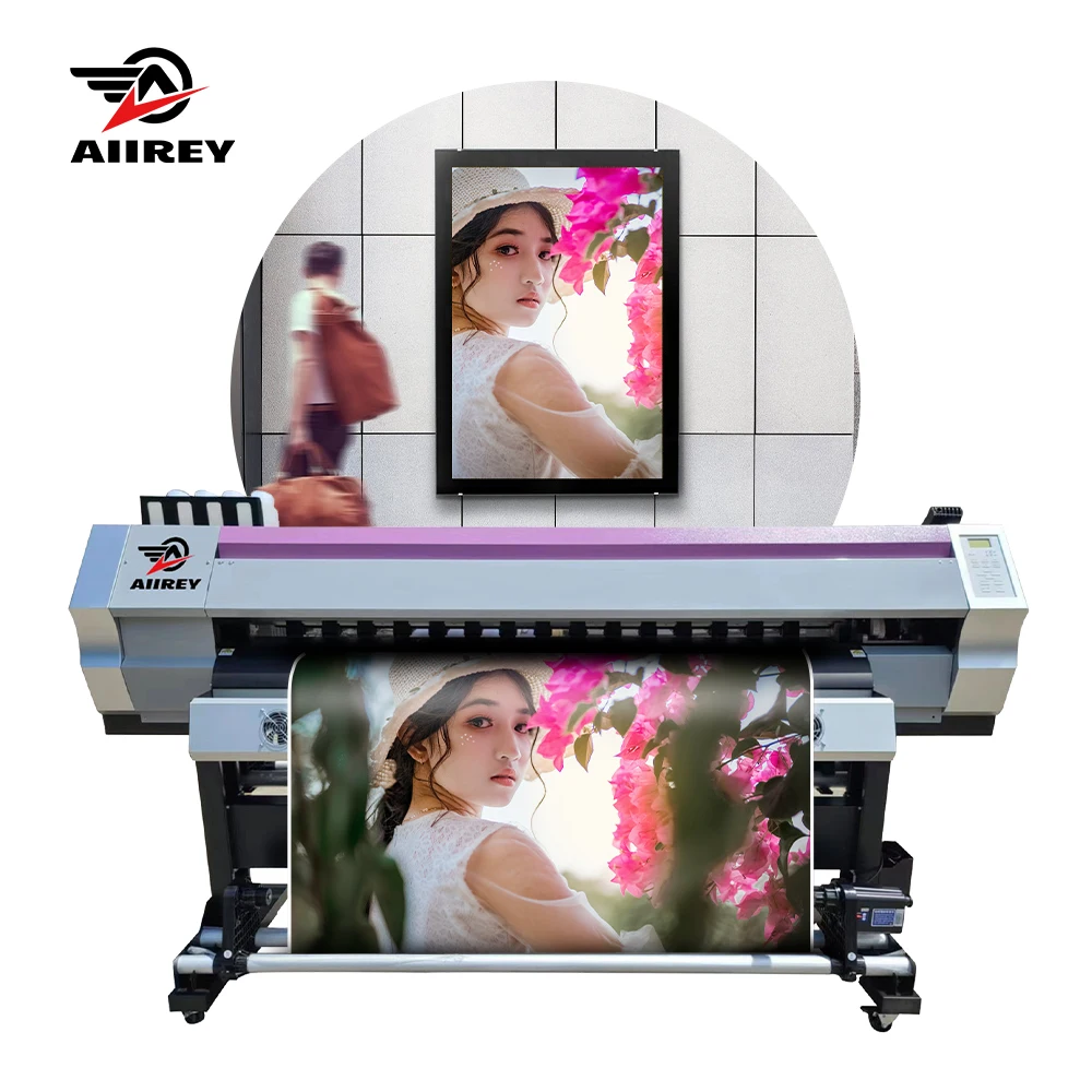 Large format 1.6M 1.8M eco solvent printer plotter machine with 3200-A1 3200-E1 3200-U1 XP600 head Inkjet printers