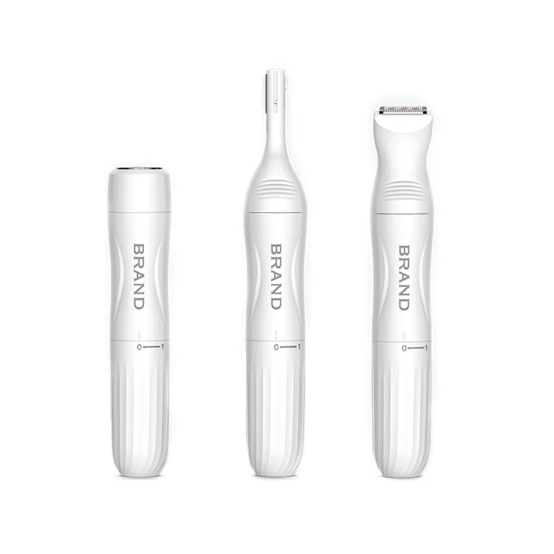 EASTO 3In1 Face Shaver Body Groin Bikini Electric Razor Removing The Fine Hair On Face Women Hair Trimmer