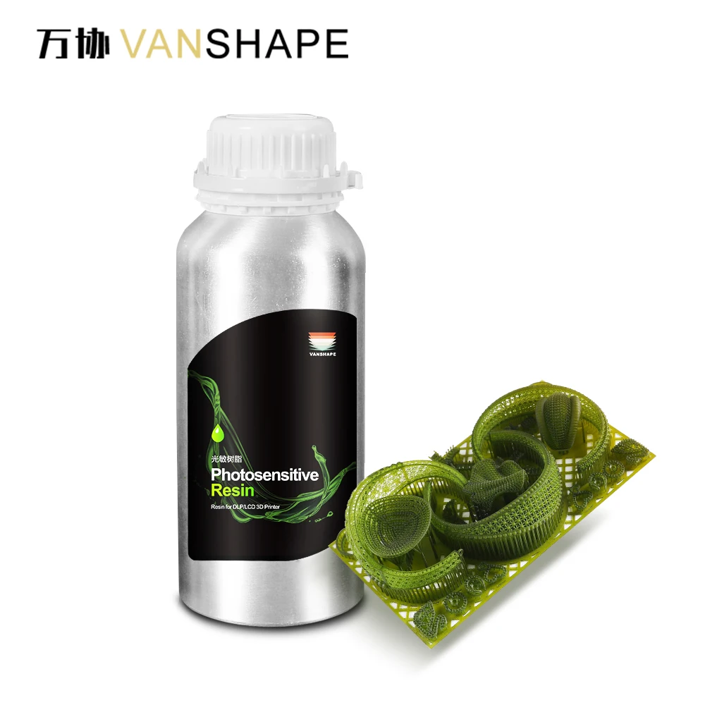 3D UV Resin Jewelry Casting Resin High Precision For  DLP 3D Printer Light Curing Castable Resin