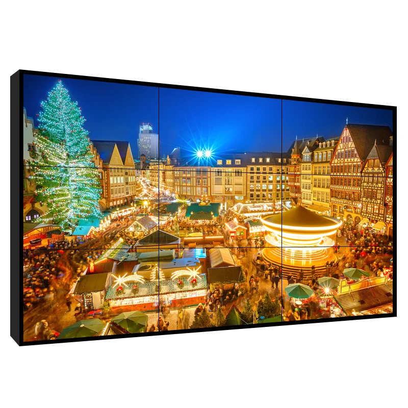 55 inch hd lcd video wall control panel advertising screen monitoring splicing screen display