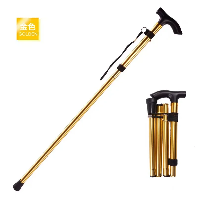 Wholesale Price Aluminum Blind Walking Stick Cane And Canes Hiking Sticks Trekking Pole For Mountaineering