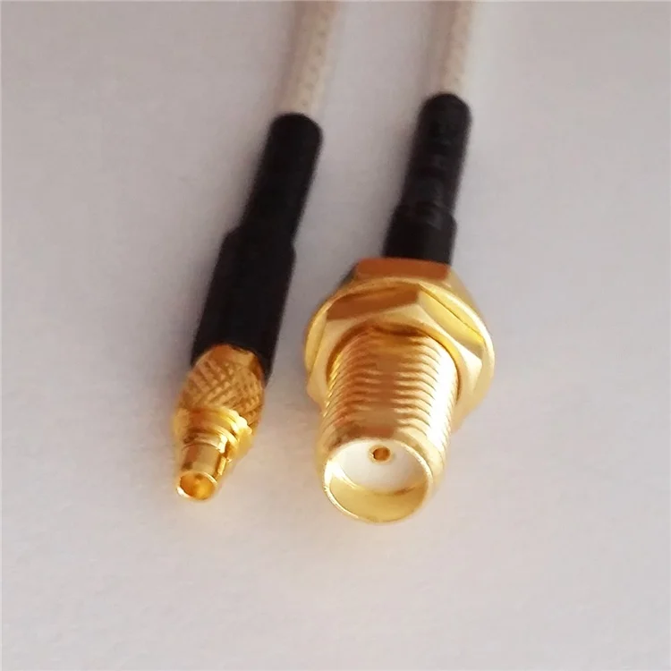 
RF cable MMCX male to SMA female RG316 MCX- / SMA-KY antenna extension test line 