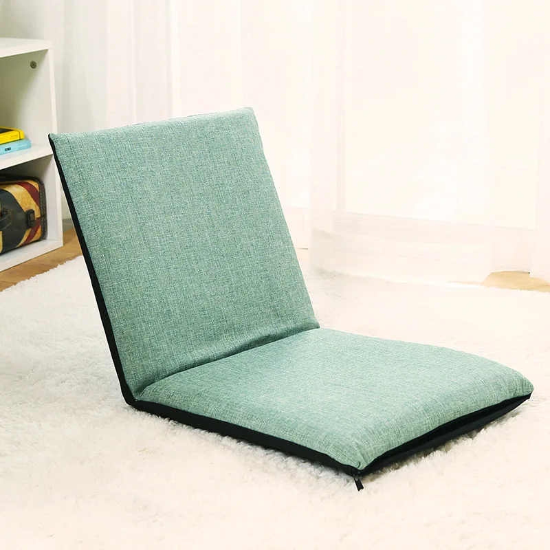 Two size manufacture directly sale floor chair folding sofa  for lazy people yoga