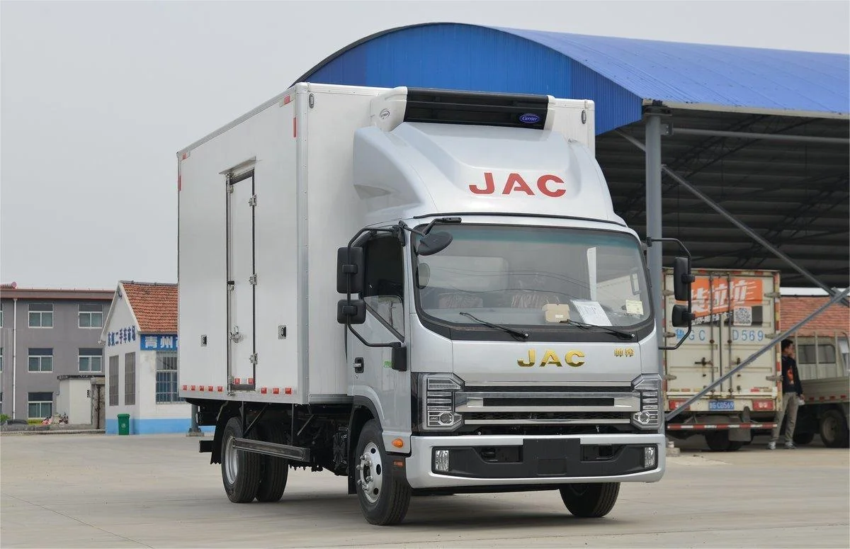 JAC Новый морозильник 4x2 грузовик легкий рефрижераторы