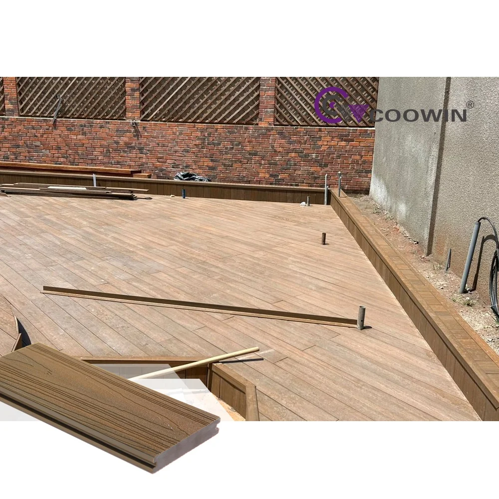 CO-03 wpc decking marine foam decking wpc decking outdoor solid Extruded