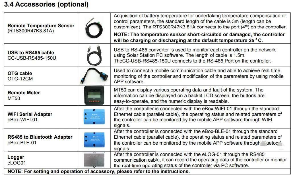 Free Shipping!!! Epever EPsolar MPPT 30A 12V 24V Auto Tracer 3210AN + EBOX-BLE-01+TS-R+RS485-150U Solar Charge Controller
