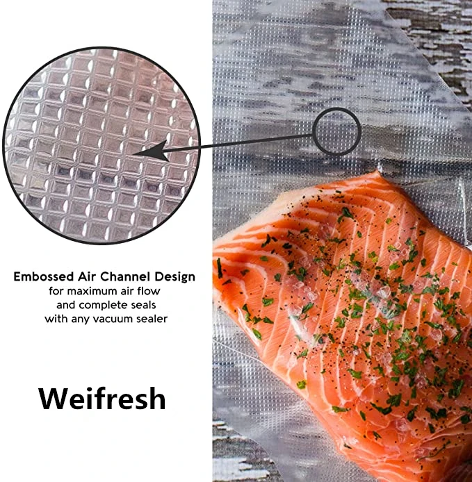 Plastic Industrial Vacuum Storage Bag Vacuum Roll Bag For Sous Vide