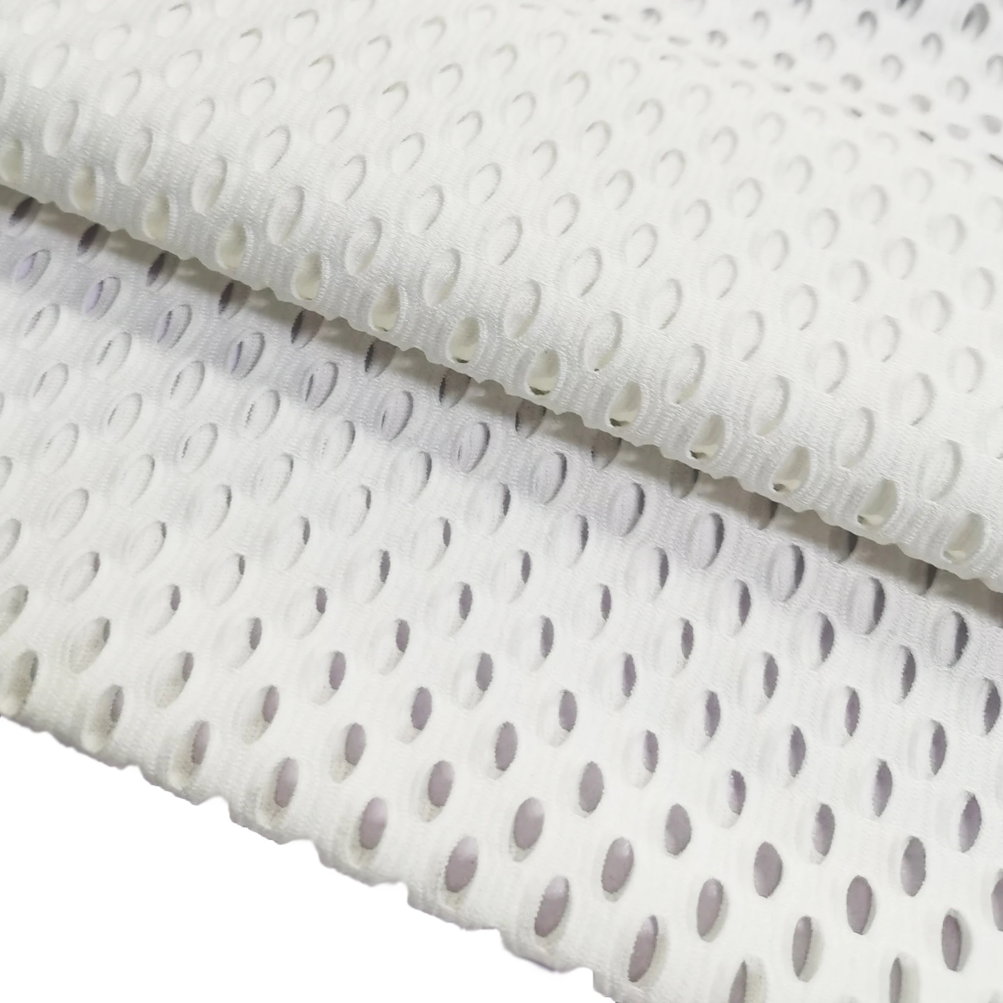 2022 New design 2 way stretch 80 Polyester 20 spandex Jacquard mesh knitting sportswear fabric