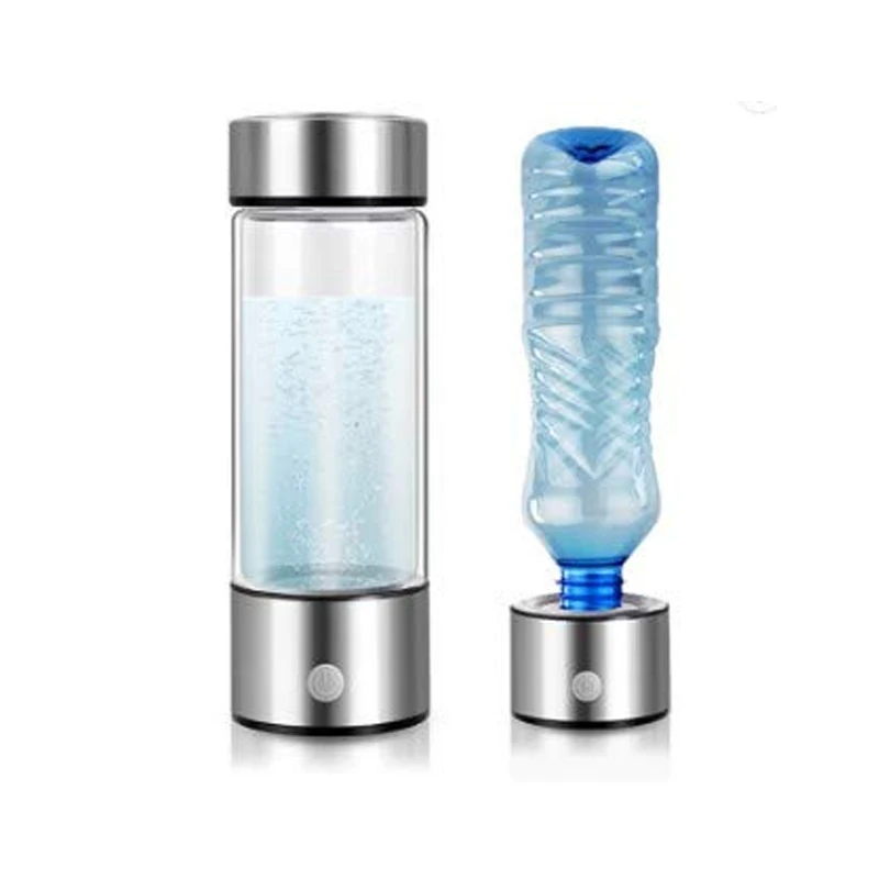 450 mL portable Concentration hydrogen water dispenser Glass Hydrogen-Rich Water Cup