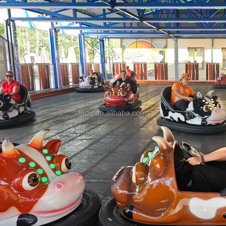 Amusement park equipment factory price dodgem animal bumper car for adults