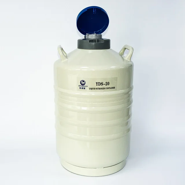 YDS-20 Animal Semen Tank 20L Liquid Nitrogen Thermos For Artificial Insemination