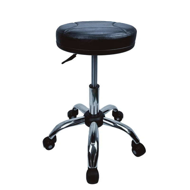 barbershop furniture Adjustable Rolling stool Hairdressing master Chair Hydraulic Lift Salon Stools
