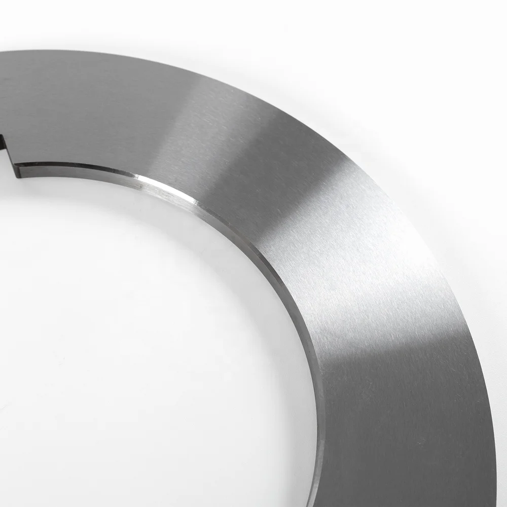 Custom High Precision Wear Resistance Metal Slitter Shear Knives Coil Slitting Round Rotary Shear Blade