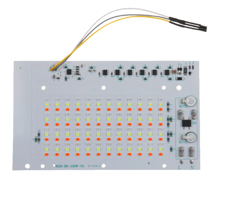 Newest factory good price AC220V directly 30w 50w 100w led driver on board pcb with DOB driver