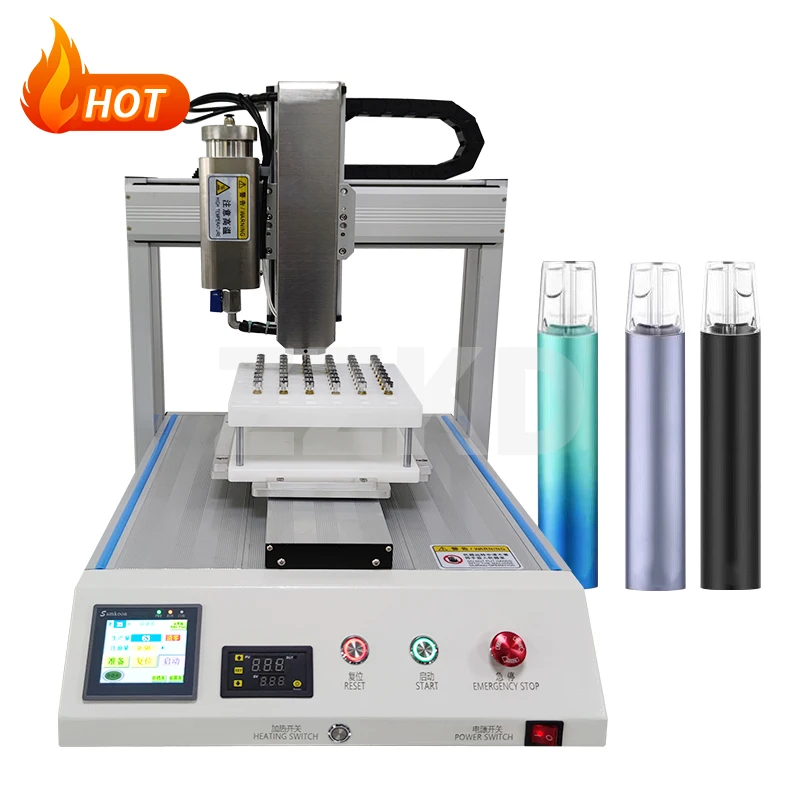 Automatic Dropper Bottle Cartridge Liquid Filler Vape Pen Oil Cartridge Filling Machine CBD Oil