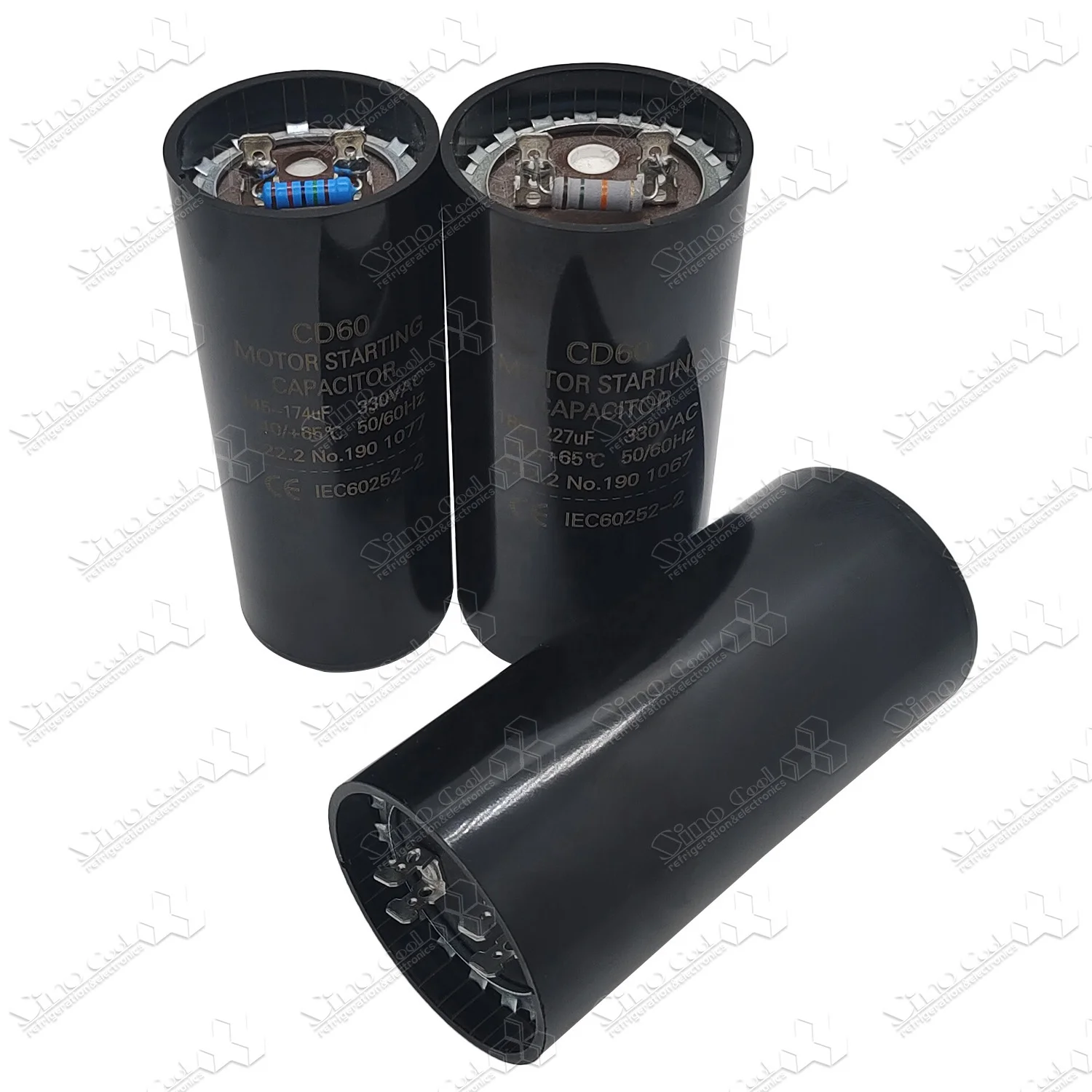 Sinocool air Condition and Refrigeration Spare Parts  Ac Motor Run  Start Capacitor CD60