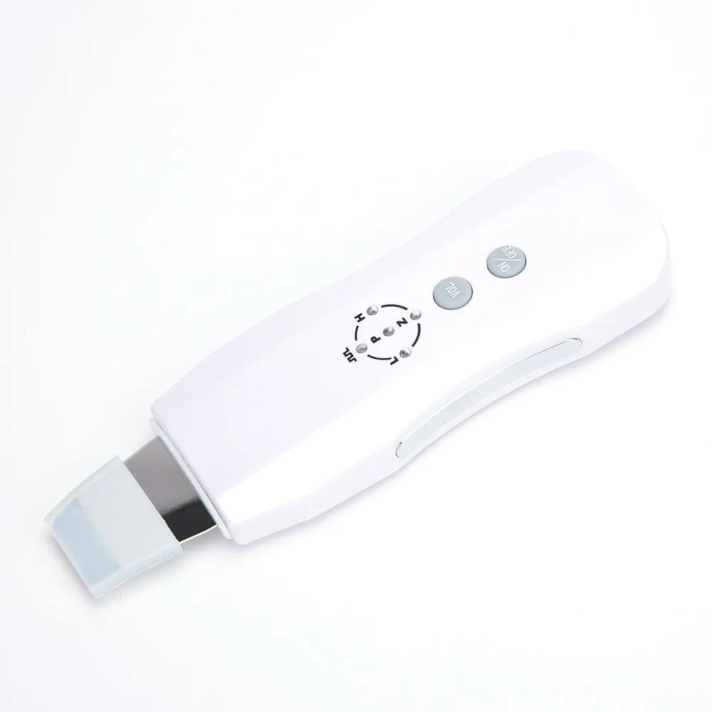 
Private Label Portable Electric EMS Ion Peeling Blackhead Remove Face Spatula Facial Sonic Peeler Ultrasonic Skin Scrubber 