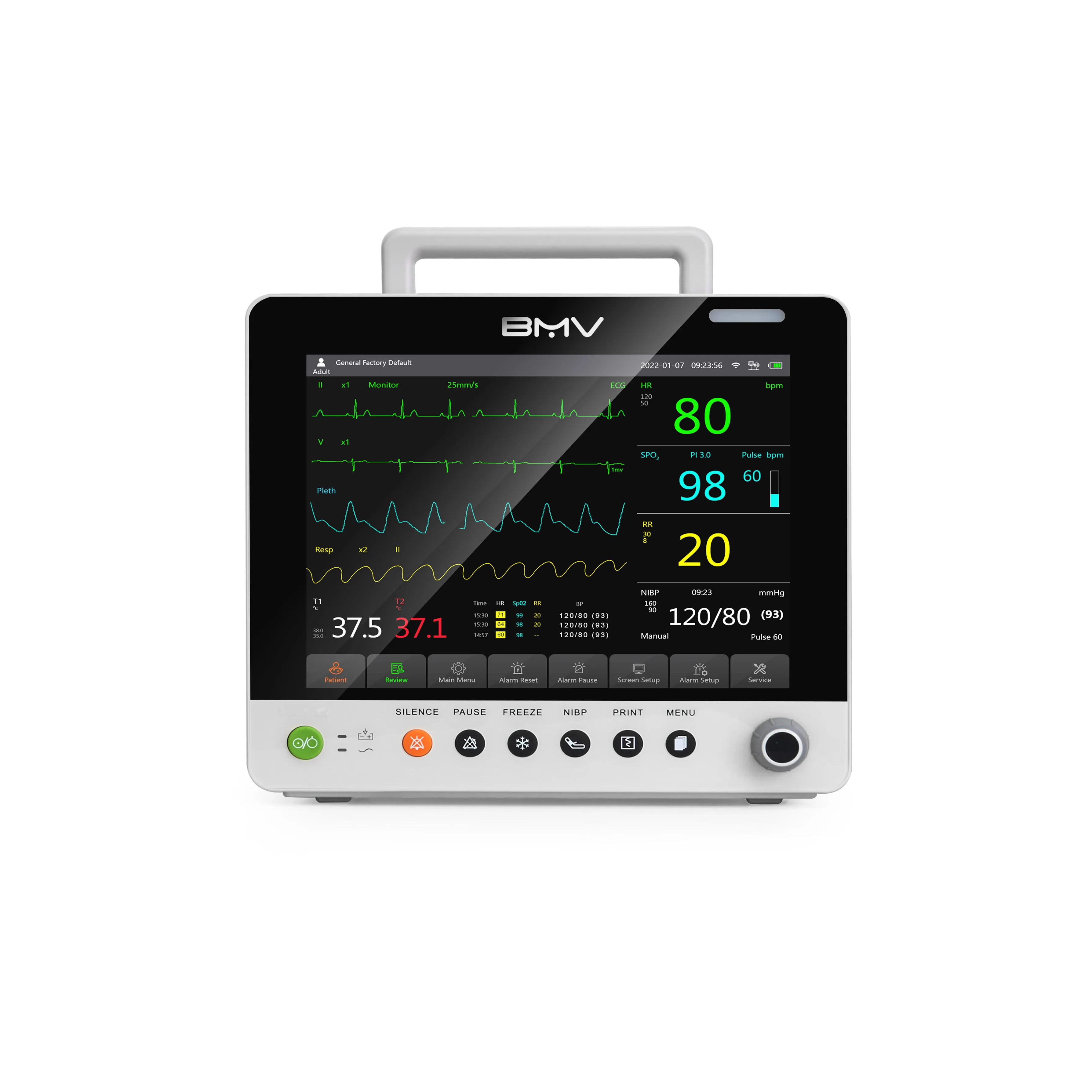 Multiparameter 6 Veterinary Instrument Vet analyzes device vital signs monitor for veterinary animal
